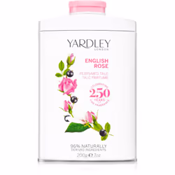 Dorlotez votre peau et enveloppez-la dans un fin voile de velours. La poudre parfumée Yardley English Rose rendra votre peau  ...