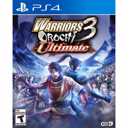 Tecmo Koei Warriors Orochi 3: Ultimate, PS4, PlayStation 4, Mode Multiplayer, T (Teen), Support physique