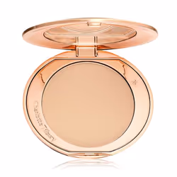 Charlotte Tibury Airbrush Flawless Finish, Tous types de peau, Moyenne, Medium, Beige, Emplacement, Poudre compacte