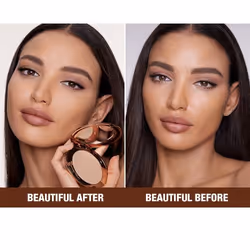 Charlotte Tibury Airbrush Flawless Finish poudre de visage 8 g 2 Medium