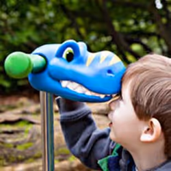 Scootaheadz Timmy T-Rex Décoration guidon Bleu - Vue supplémentaire 4