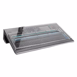 Decksaver DSP-PC-QU32, Housse, Mixeur audio, Polycarbonate (PC), Transparent, Allen & Heath, 475 mm
