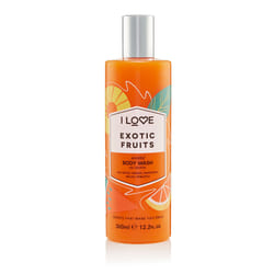 I LOVE Exotic Fruit 360 ml Gel douche Corps Pamplemousse, Mango, Melon, Ananas