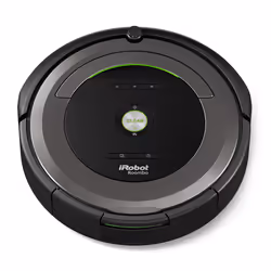 iRobot Roomba 681, Sans sac, Noir, Rond, Auto, Spot, Tapis, Linoléum, Carrelage, Lithium-Ion (Li-Ion)