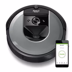 iRobot Roomba i7, Sans sac, Noir, Rond, 0,4 L, 2 cm, iAdapt