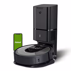 iRobot Roomba i7+ (i7556), Sac à poussière, Noir, Rond, 2 roue(s), 1,71 L, 68 dB