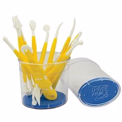 PME TC606 kits d'outil de décoration de gâteau et de pâtisserie Plastique