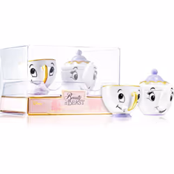 Jouez la belle princesse de conte de fées Disney avec un baume à lèvres hydratant Mad Beauty Beauty and the Beast Chip and Po ...