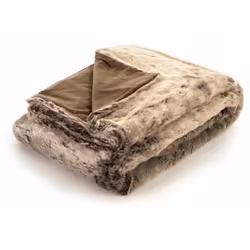 DOUILLETTE À SOUHAIT Inspirée de la tendance fausse fourrure de luxe, cette épaisse couverture est l’accessoire parfait pour  ...