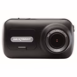 Nextbase 322GW HD Wifi Bluetooth Batterie, Allume-cigare Noir, Argent