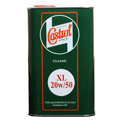 Castrol Classic XL 20W-50, 1 L, 20W-50, Eté/hiver, Voiture, Essence, -27 °C