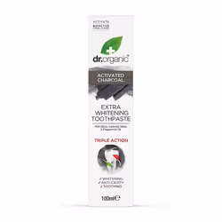 Dr Organic Charcoal Dentifrice blanchissant 100 ml - Vue supplémentaire 4