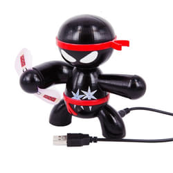 Thumbs Up NINFAN gadget USB Noir, Rouge, Blanc Ventilateur