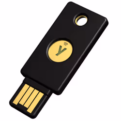Yubico YubiKey 5 NFC FIPS, Windows, macOS, Chrome OS, Linux, Android, iOS, Noir, Fibre de verre, FIPS 140-2, Google account,  ...
