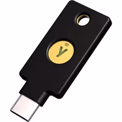 Clé de sécurité - Yubico - Security Key C NFC - U2F - FIDO2 - Couleur Noir - USB