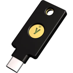 Clé de sécurité - Yubico - Security Key C NFC - U2F - FIDO2 - Couleur Noir - USB