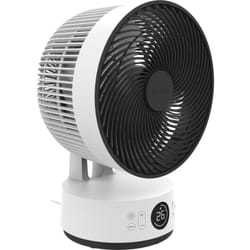 Fan Sefte 10', ventilateur de table, circulation d'air silencieuse, moteur sans balais, oscillation horizontale et verticale, télécommande éclairée,