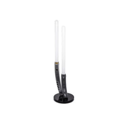 Ukonic 17056 lampe de table LED Gris, Blanc
