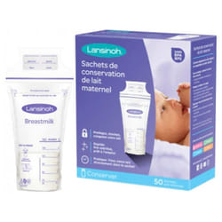 Lansinoh 50 Sachets de Conservation de Lait Maternel
