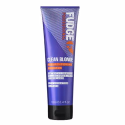 Fudge Professional Clean Blonde, 250 ml, Shampoing, Professionnel, Femmes, Cheveux blonds, Blond