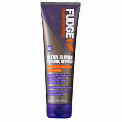 Fudge Professional Clean Blonde Damage Rewind Purple Toning Shampoo 250ml, 250 ml, Shampoing, Professionnel, Unisexe, Cheveux ...