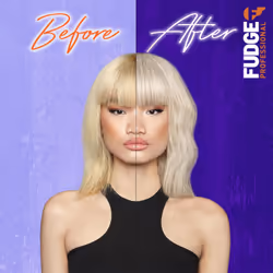 Fudge Professional Clean Blonde Damage Rewind Purple Toning Conditioner 250ml Après-shampoing professionnel Unisexe