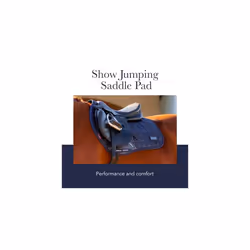 Tapis de selle pour cheval daim LeMieux EuroJump