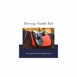 Tapis de dressage pour cheval daim LeMieux