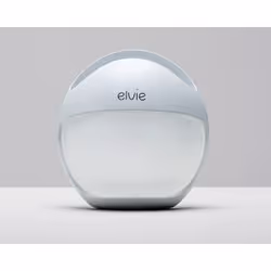 Elvie Curve, 120 ml, Manuel, Translucide, Blanc