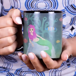 Thumbs Up Mermaid Tasse Multicolore Universel 1 pièce(s)