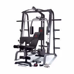 Rack a exercice Marcy Deluxe SM4000 noir - musculation acier