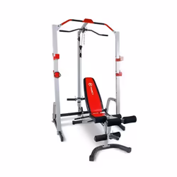 Rack et Banc Marcy MD-8851R - 10011719 - câbles de 900 kg de résistance Multicolor