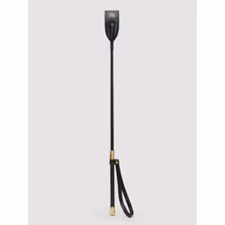 Lovehoney Fifty Shades of Grey Bound to You Faux Leather Riding Crop, Canne-jouet à impact, Noir, 571,5 mm, 1 pièce(s)