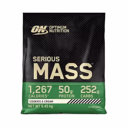 Optimum Nutrition - Hard gainer - Serious Mass - Cookies & Cream 5450g