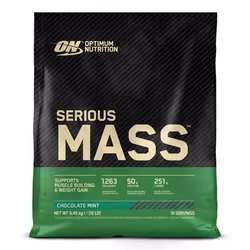 Optimum Nutrition - Hard gainer - Serious Mass - Chocolate Mint 5450g