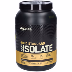 Optimum Nutrition - Whey isolate - Gold Standard Isolate - Chocolate 930g