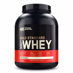 Optimum Nutrition - Whey sans arôme - Gold Standard 100% Whey Natural - Saveur neutre 2270g