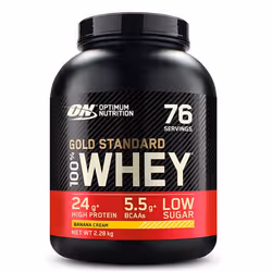 Optimum Nutrition Gold Standard 100% Whey, Poudre, Concentré de protéine de lactosérum, Isolation de la protéine de lactoséru ...
