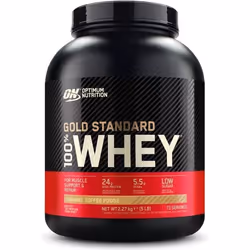 Optimum Nutrition - Whey isolate - Gold Standard 100% Whey - Caramel Toffee Fudge 2270g