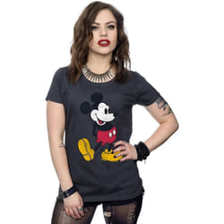 Disney - T-shirt - Femme (Gris foncé chiné)