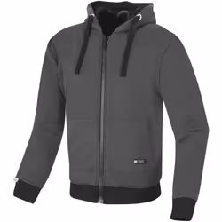 Merlin Hamlin Blouson à capuche zippé de moto, gris, taille 2XL pour Hommes