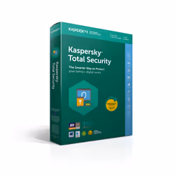 Kaspersky Total Security 2018, 2U, 1Y, 2 licence(s), 1 année(s)