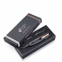 Golden Curl GC_829_ROSEGOLD brosse soufflante et fer à lisser Brosse à lisser À chaleur Noir, Or rose