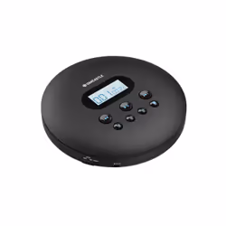 Oakcastle CD100 Portable Bluetooth CD player - 1000000146, 230 g, Noir, Lecteur CD portable