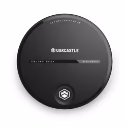 Oakcastle CD10, 320 g, Noir, Lecteur CD portable