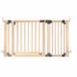 Barrière de sécurité en bois SAFETOTS - Chambre de séparation jusquà 136cm - Mixte - Beige
