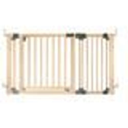 Barrière de sécurité en bois SAFETOTS - Chambre de séparation jusquà 136cm - Mixte - Beige