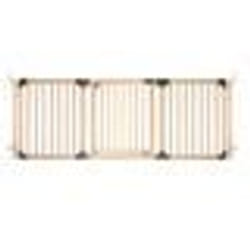 Barrière de sécurité en bois Safetots - Jusquà 216.5cm - Fixation par pression - Portillon