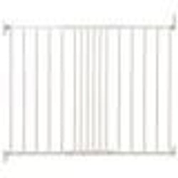 Safetots Barrière pour Haut dEscaliers en Métal Barrière de Sécurité à Fixation par Vis 625cm – 1068cm Couleur Blanc