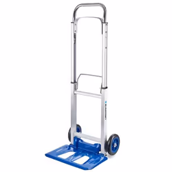 Blaupunkt Diable Chariot de Transport Pliable Aluminium PT3000 Capacité 90 Kg  Hauteur réglable 3 positions 108 x 39.5 x 41.5 ...